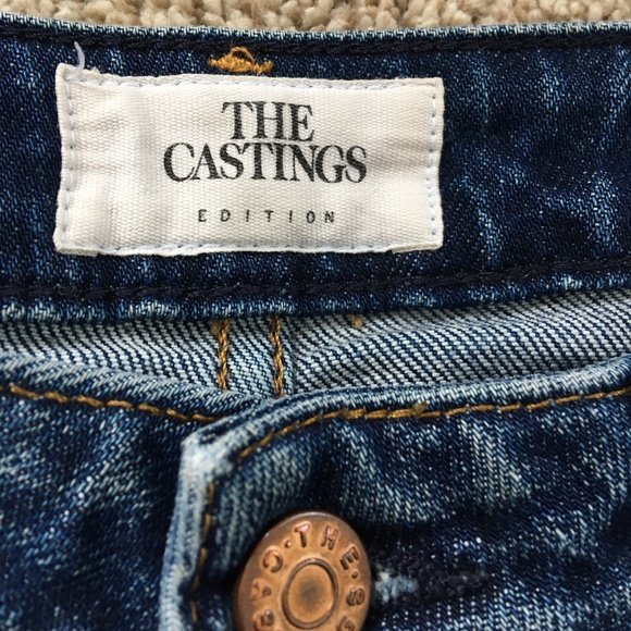The Castings High-rise Raw-edge Cropped Jeans - Picture 4 of 8